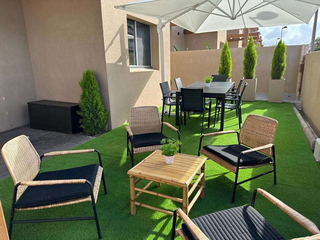 Golf Tenerife South XX Wheel Accessible Shower XX Free Wifi XX Private Pool 30 Degrees XX Two Terraces 30M2X60M2 Xxfree Parking XX Mountain View XX Flatscreen 65 Inch XX Сан-Мігель-де-Абона Екстер'єр фото