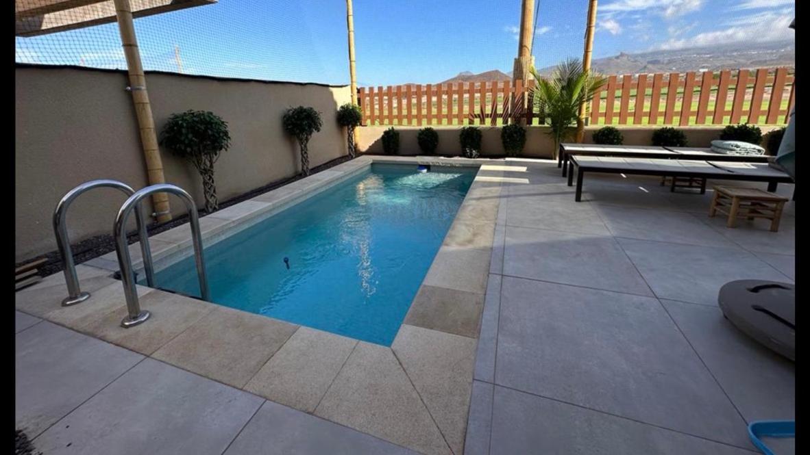 Golf Tenerife South XX Wheel Accessible Shower XX Free Wifi XX Private Pool 30 Degrees XX Two Terraces 30M2X60M2 Xxfree Parking XX Mountain View XX Flatscreen 65 Inch XX Сан-Мігель-де-Абона Екстер'єр фото