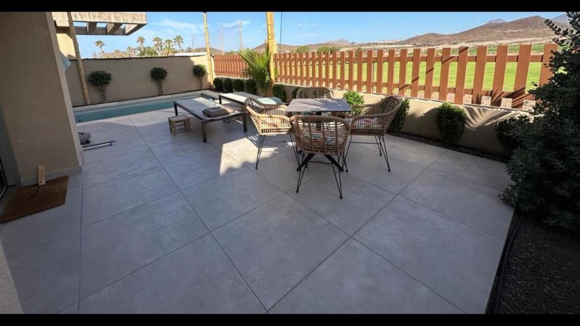 Golf Tenerife South XX Wheel Accessible Shower XX Free Wifi XX Private Pool 30 Degrees XX Two Terraces 30M2X60M2 Xxfree Parking XX Mountain View XX Flatscreen 65 Inch XX Сан-Мігель-де-Абона Екстер'єр фото
